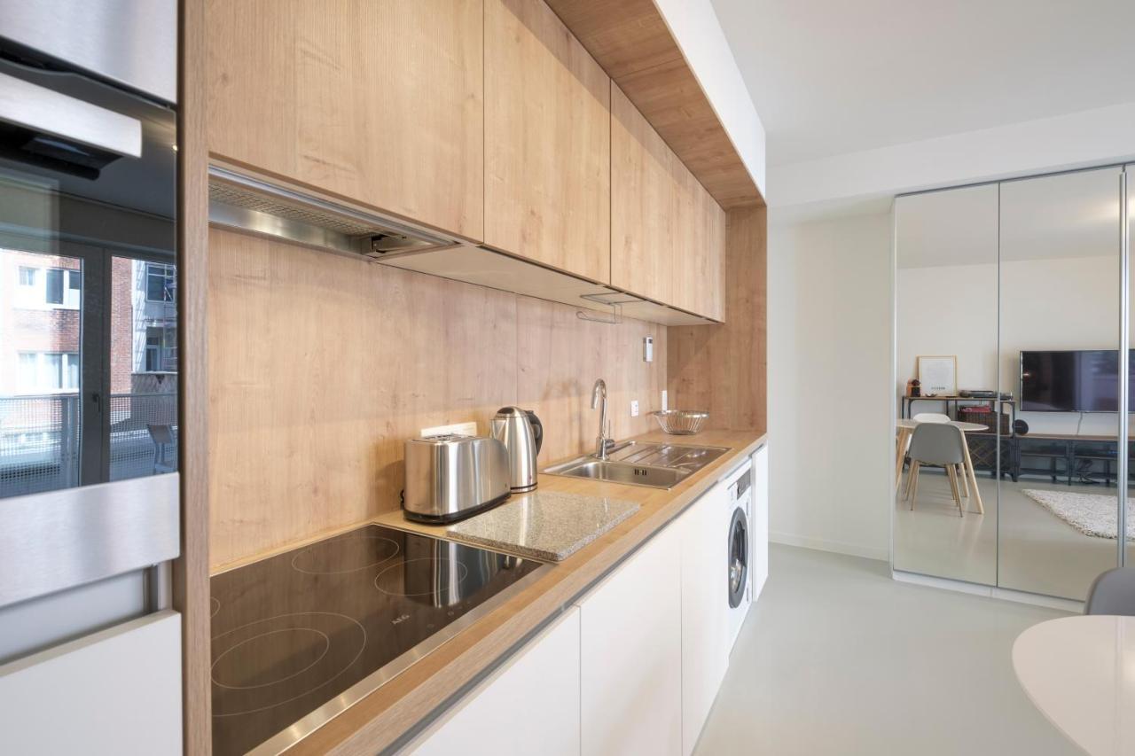 Апартаменты Mini Loft With Terrace Брюссель Экстерьер фото